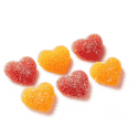 Pâtes de fruits forme Cœur, Sachet 300 g